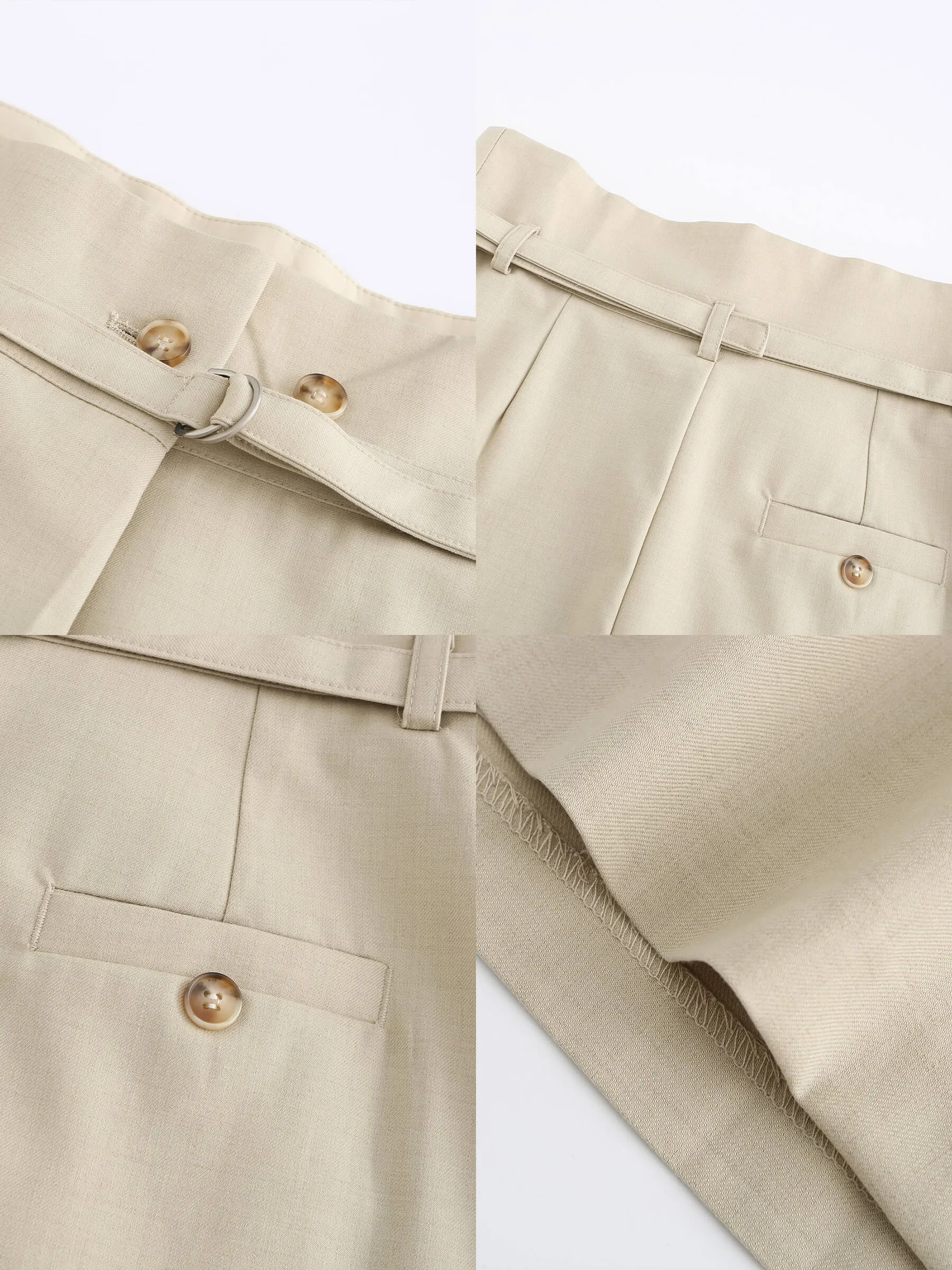 A-line Round Skirt with Wool Blend