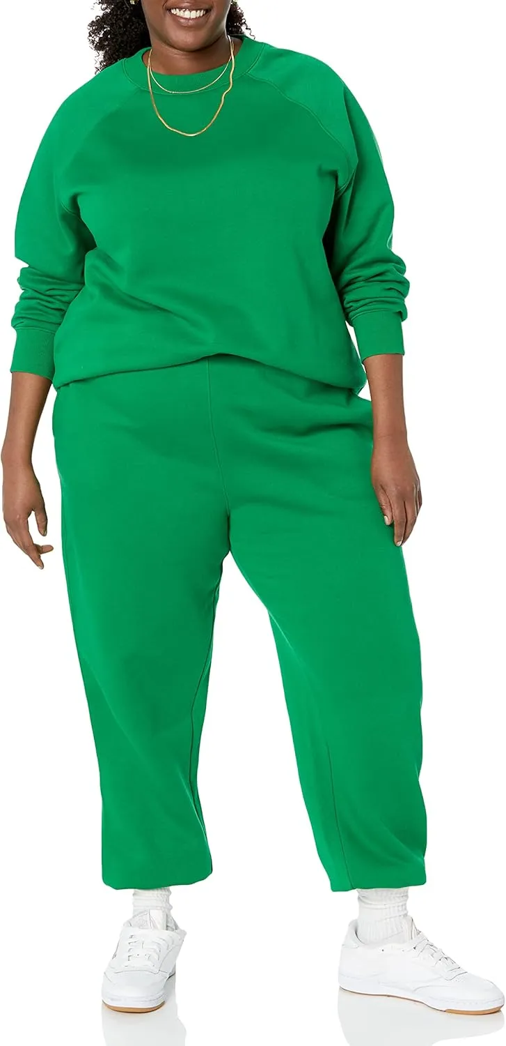 Amazon Essentials Women's Relaxed High Waist Joggers (Available in Plus Size)