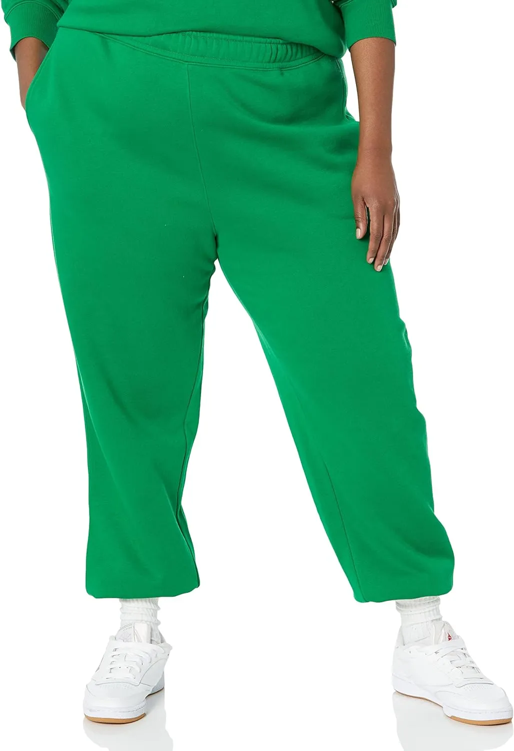 Amazon Essentials Women's Relaxed High Waist Joggers (Available in Plus Size)