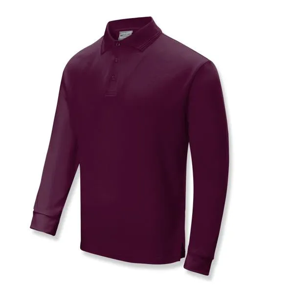 Bocini Unisex Adults Sun Smart L/S Polo (CP1632)