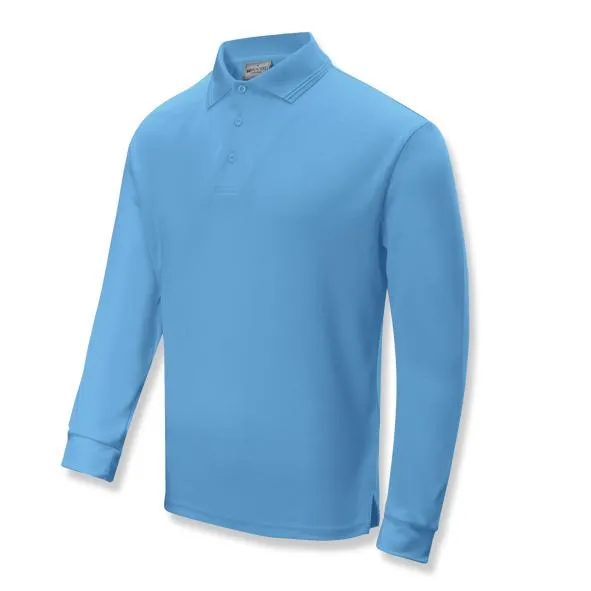 Bocini Unisex Adults Sun Smart L/S Polo (CP1632)