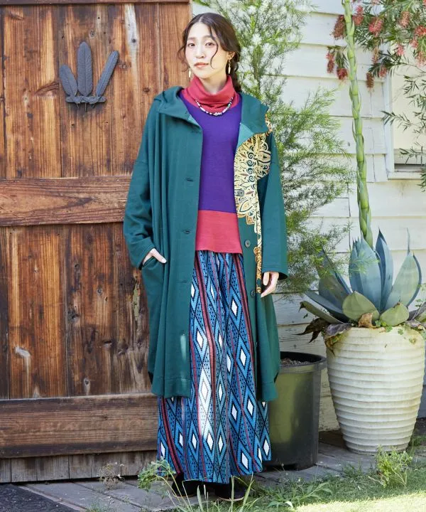 Bohemian Style Wide Leg Trousers