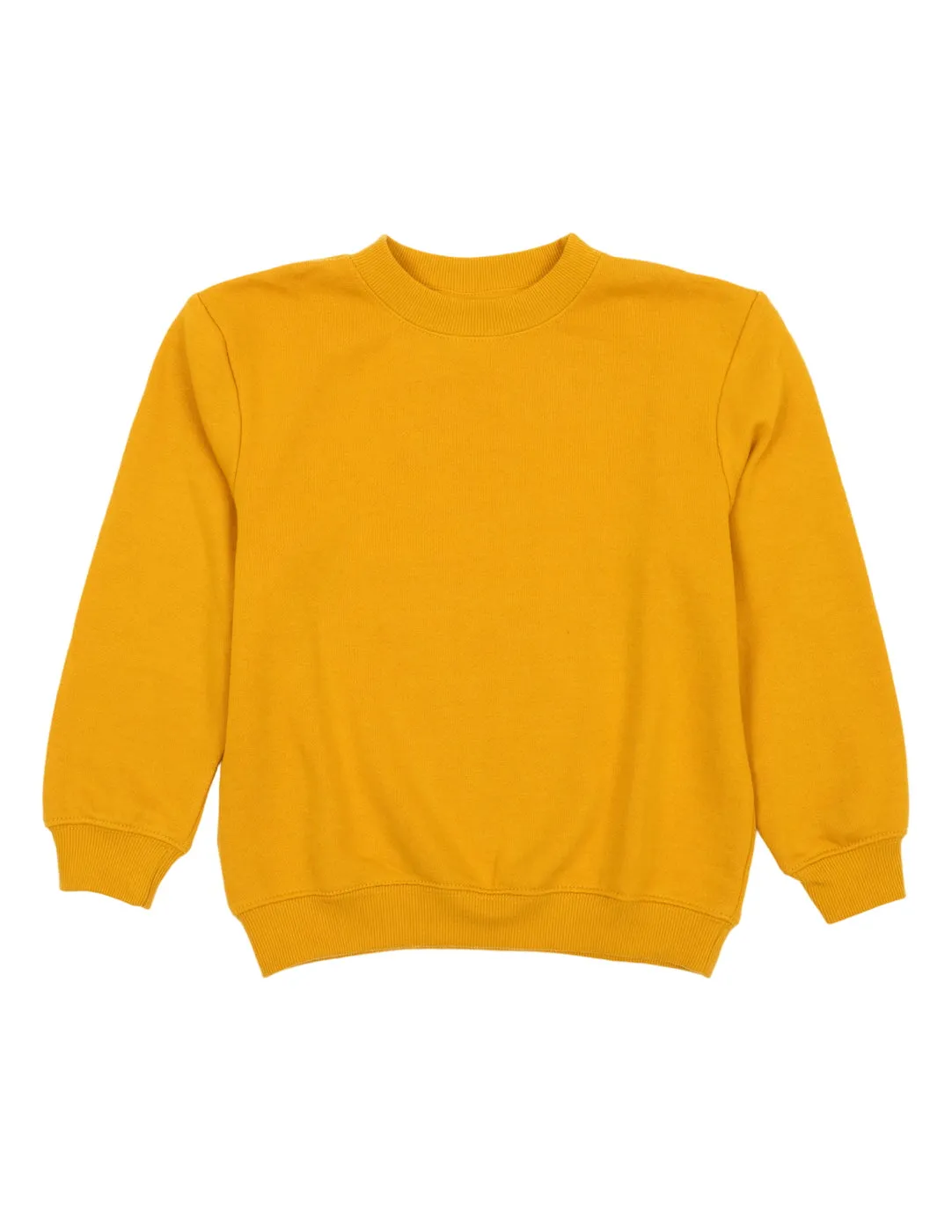 Boho Solid Color Pullover Sweatshirt