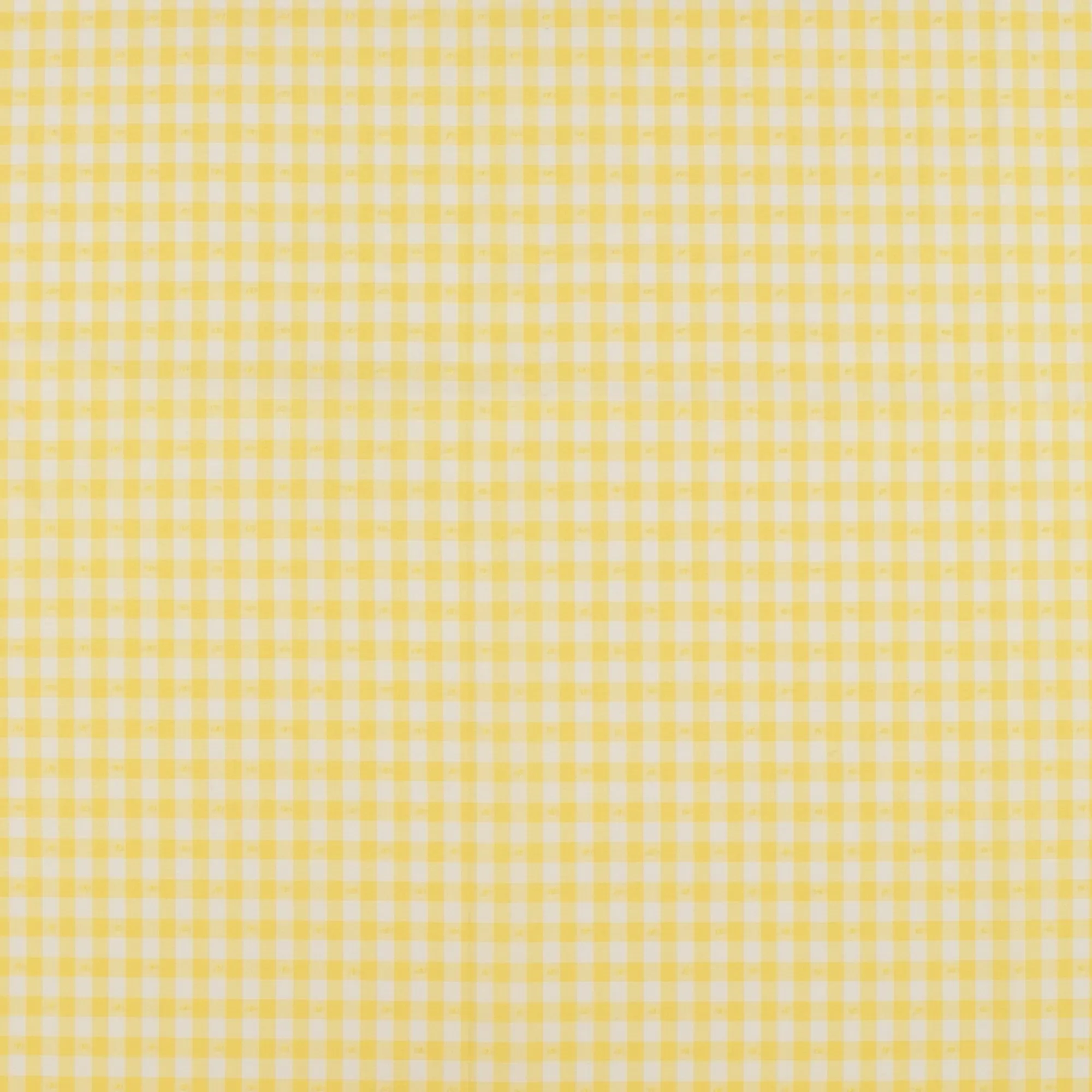 Clipped Gingham - BELLA - 004 - Yellow