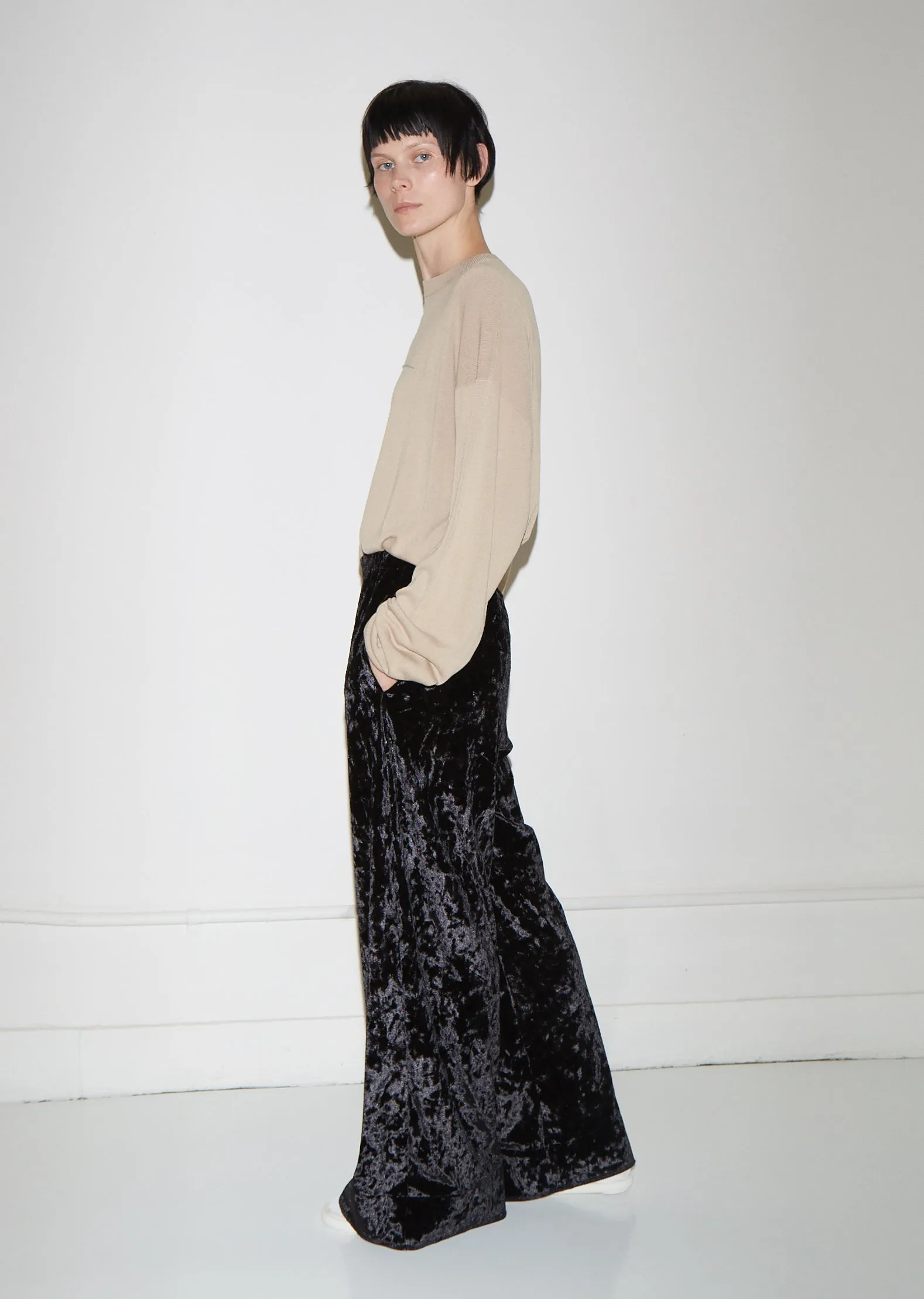 Crushed Velvet Pants