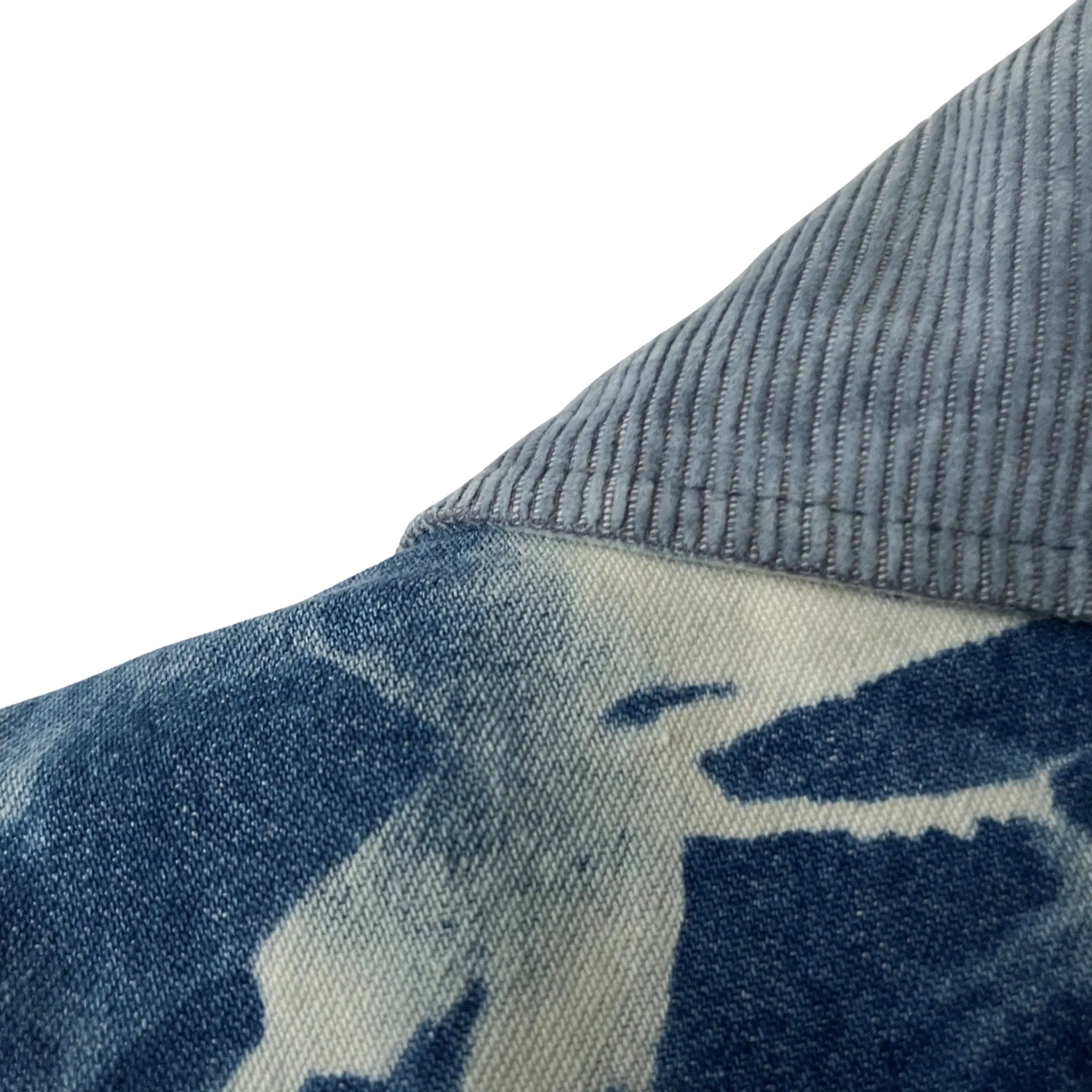 Dickies Vintage Blanket Lined Denim Coat w/Corduroy Collar in Fairbanks / LARGE
