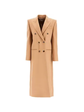 Double-Breasted Wool Coat