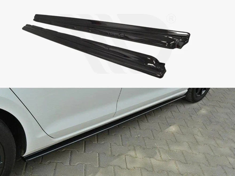Maxton Design - SIDE SKIRTS DIFFUSERS VW GOLF MK7 STANDARD (2012-2016)