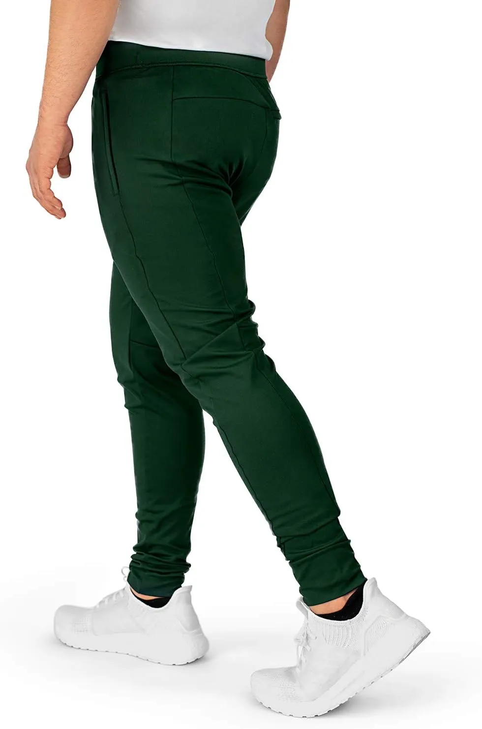 Men's Joggers Hydrafit Track Pants Men's Sweatpants Active Sports Running Workout Pant Zipper Pockets
