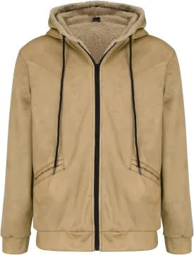 Mens Puffer Jacket Packable Jackets Double Pocket Western Cowboy 3D Printed Hooded Brown Warm Cotton Jacket Men's