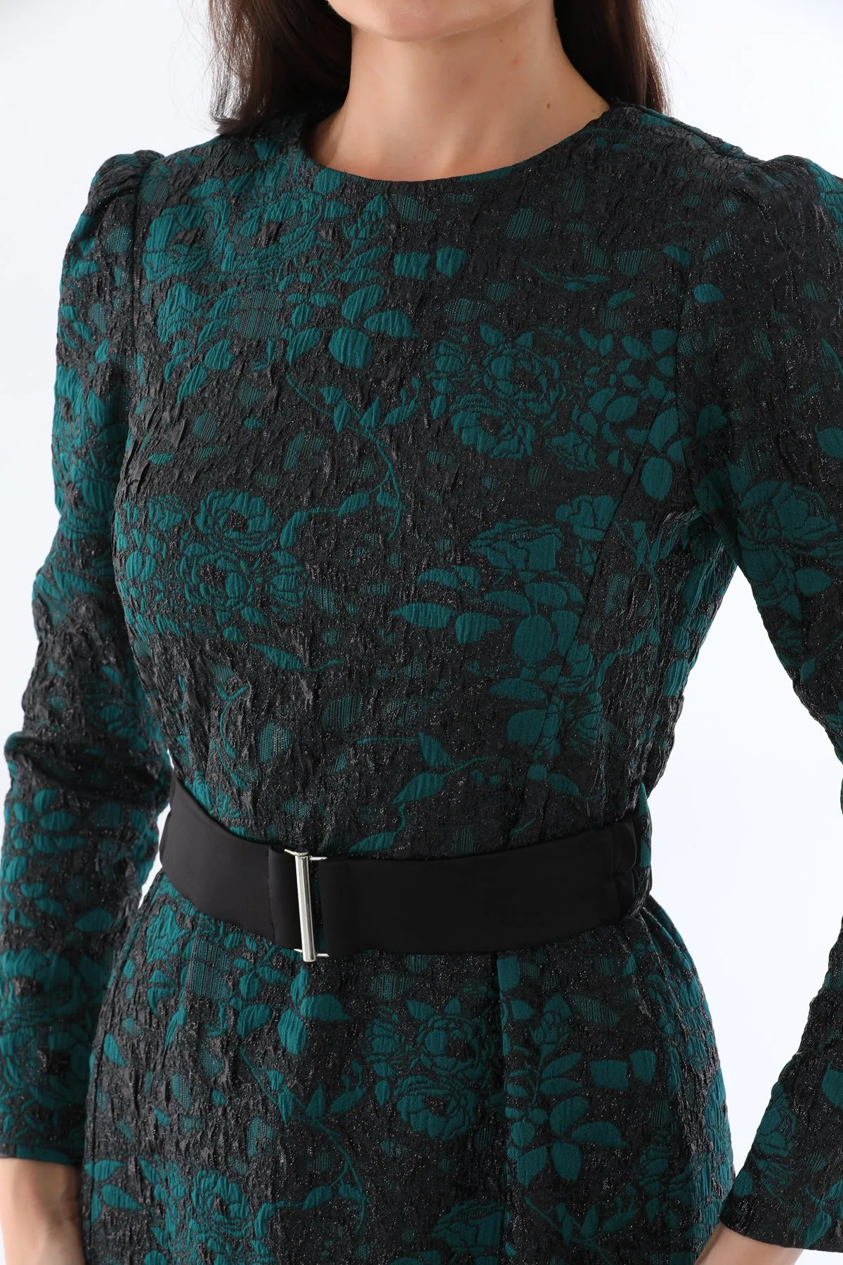 Q&P Elana Dress Green