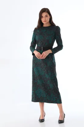 Q&P Elana Dress Green