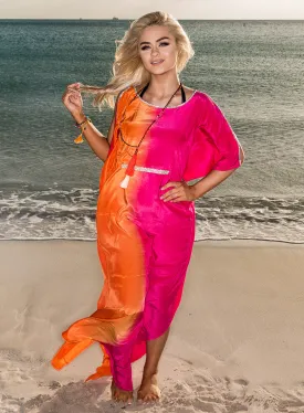 RK 24 - Ranee's Long Silk Crystal Dress