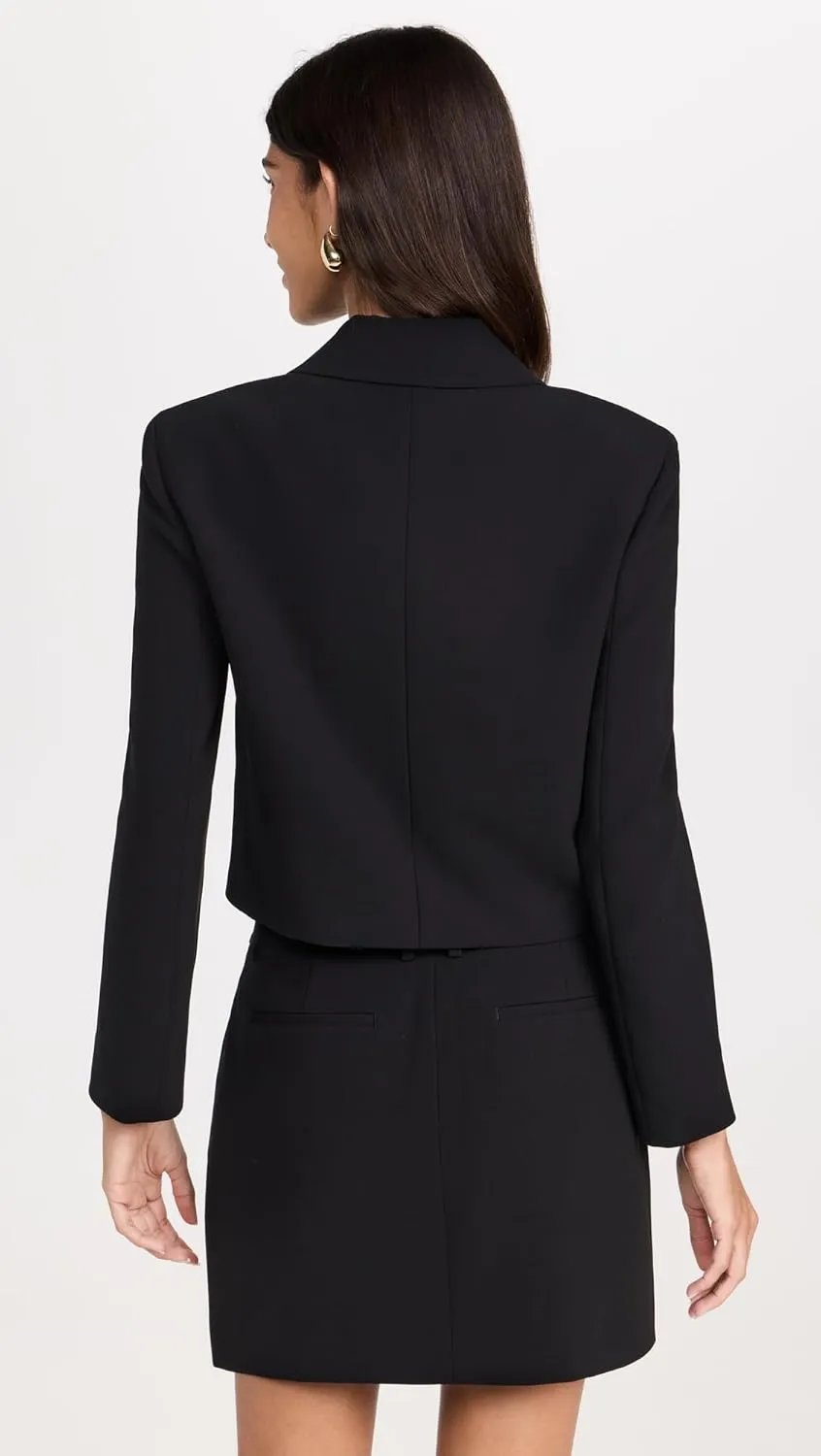 Theory Women's Crop Double Breasted Jacket