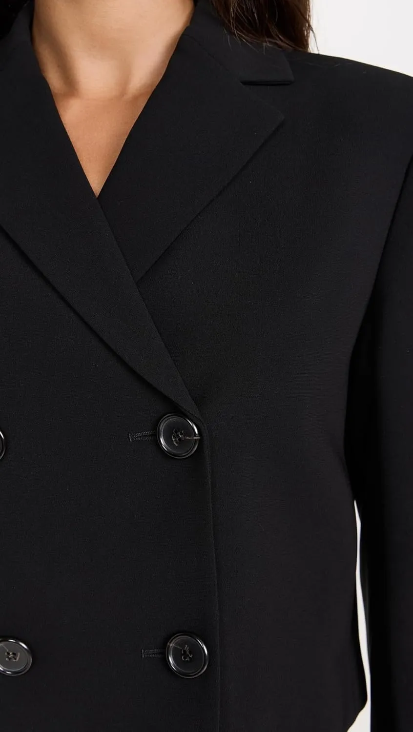 Theory Women's Crop Double Breasted Jacket