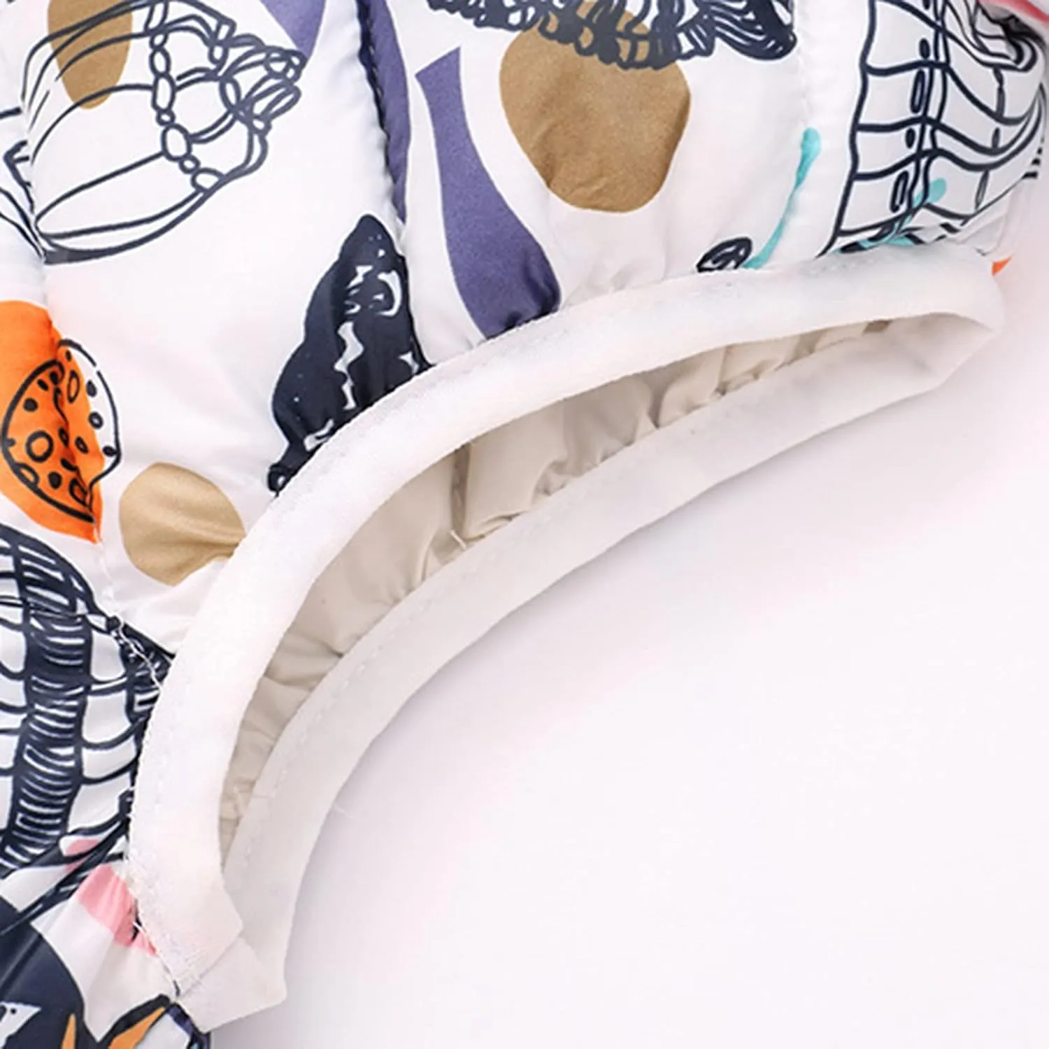 Toddler Baby Boys Girls Hooded Puffer Vest Cute Animals Print Lightweight Sleeveless Bear Ears Zipper Up Waistcoat