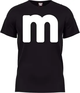 Unisex Youth Letter M Halloween Costumes T-Shirt for Boys/Girl | Funny Cool Graphic Tee Shirts Idea