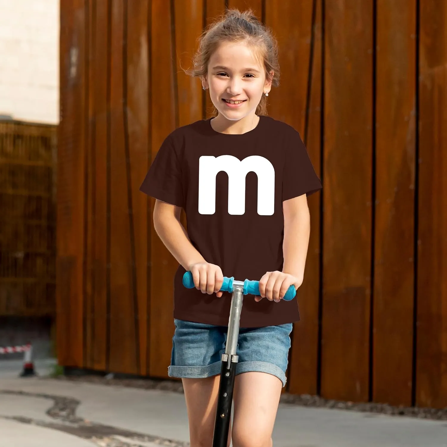 Unisex Youth Letter M Halloween Costumes T-Shirt for Boys/Girl | Funny Cool Graphic Tee Shirts Idea