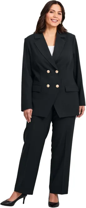 Women's Plus Size Cool Hand Double Breasted Blazer